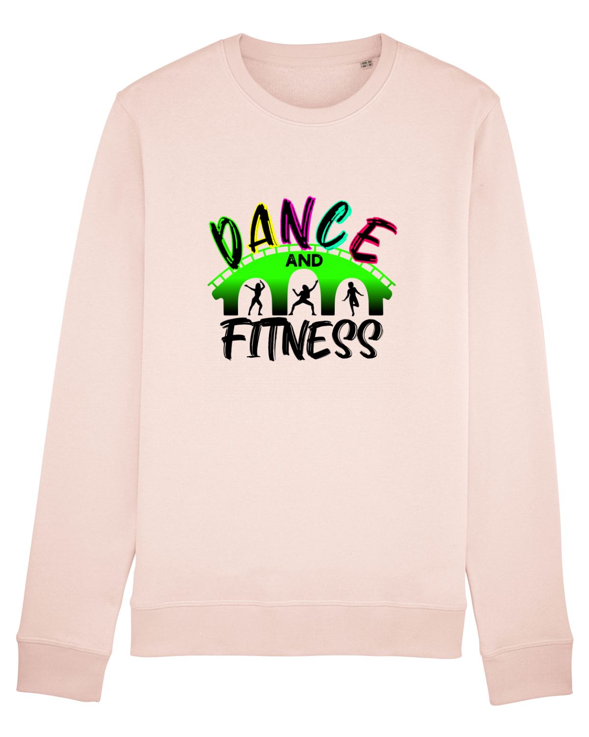 Bluză mânecă lungă Unisex Rise Candy Pink