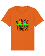 DANCE  and FITNESS Tricou mânecă scurtă Unisex Rocker