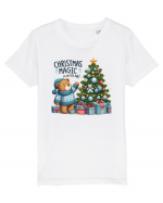 cu ursuleți si urări de Crăciun - Christmas magic is in the air Tricou mânecă scurtă  Copii Mini Creator