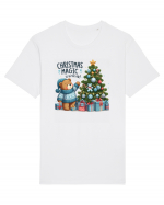 cu ursuleți si urări de Crăciun - Christmas magic is in the air Tricou mânecă scurtă Unisex Rocker