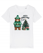 cu ursuleți si urări de Crăciun - Happy Christmas to all Tricou mânecă scurtă  Copii Mini Creator