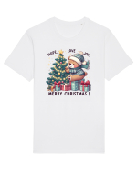 cu ursuleți si urări de Crăciun - Hope - Love - Joy Tricou mânecă scurtă Unisex Rocker