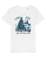 cu ursuleți si urări de Crăciun - Love, Joy and Christmas Cheer Tricou mânecă scurtă  Copii Mini Creator