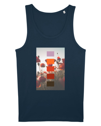 Poppy Field Navy