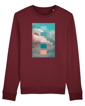 Serene Sky Burgundy