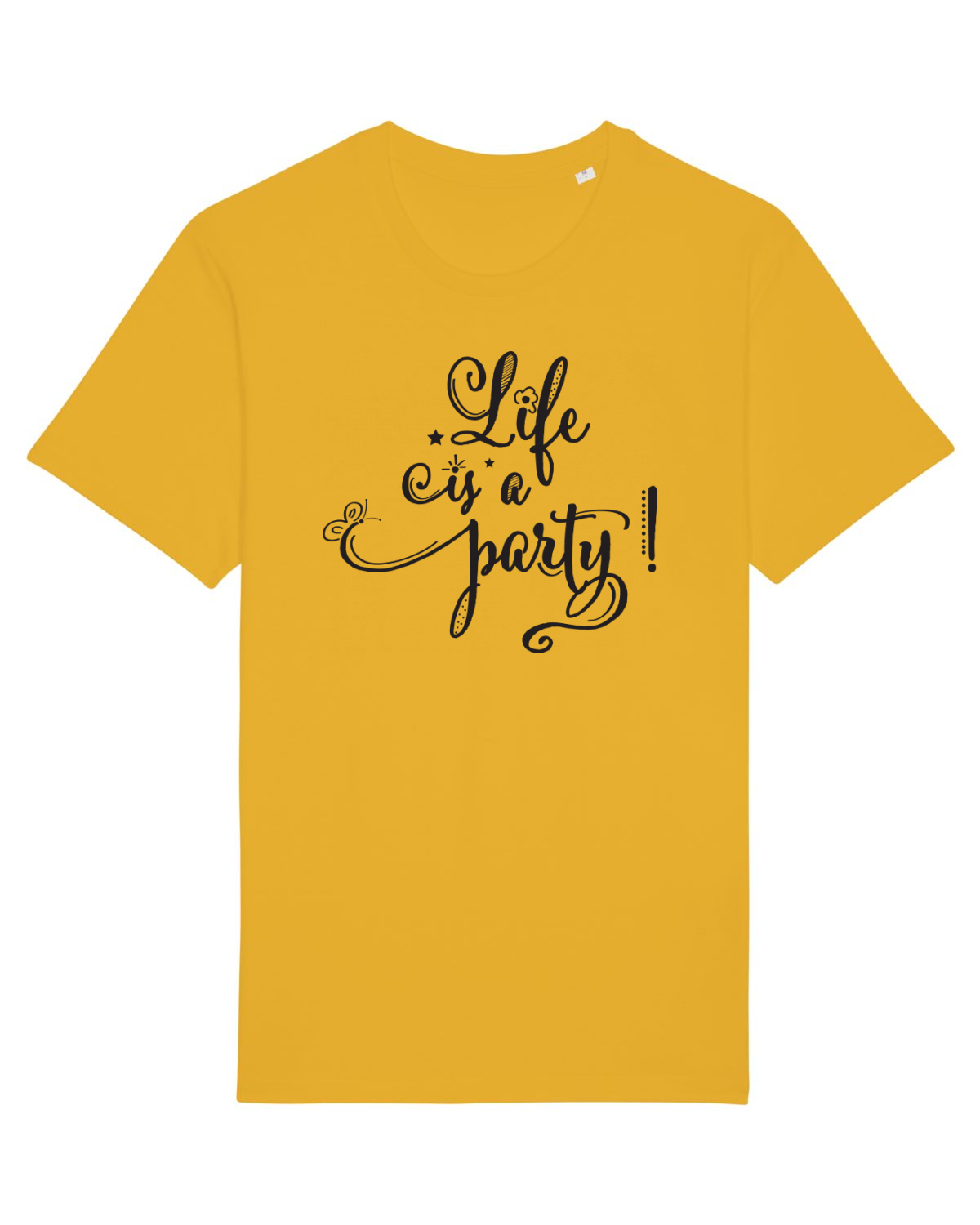 Tricou mânecă scurtă Unisex Rocker Spectra Yellow