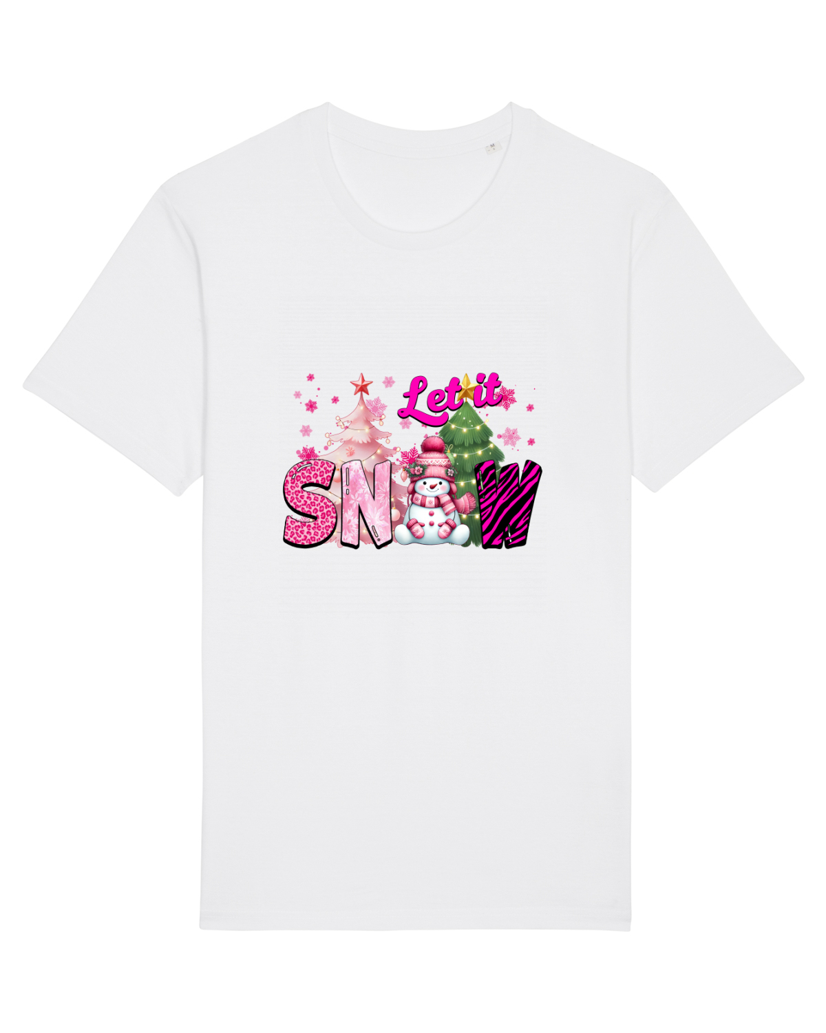 Tricou mânecă scurtă Unisex Rocker White