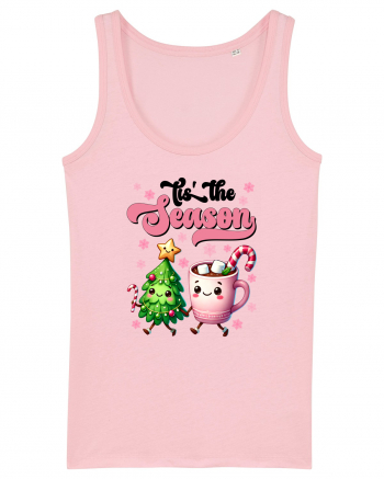 Crăciunul in roz - Tis the season Cotton Pink