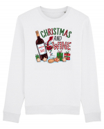 cu vin si umor de  Crăciun - Christmas and wine Bluză mânecă lungă Unisex Rise