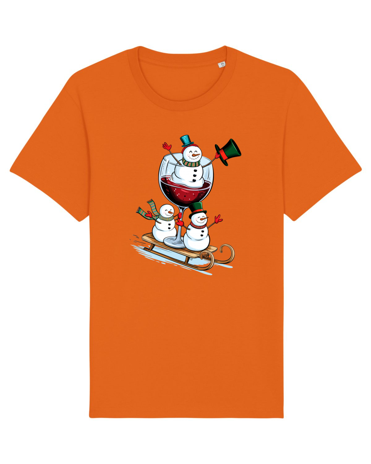Tricou mânecă scurtă Unisex Rocker Bright Orange