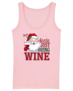 cu vin si umor de  Crăciun - Dear Santa just bring wine Maiou Damă Dreamer