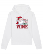 cu vin si umor de  Crăciun - Dear Santa just bring wine Hanorac Unisex Drummer