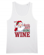 cu vin si umor de  Crăciun - Dear Santa just bring wine Maiou Bărbat Runs