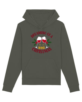 cu vin si umor de  Crăciun - Dreaming of a wine Christmas Khaki