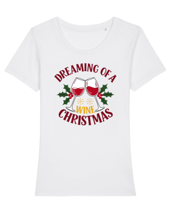 cu vin si umor de  Crăciun - Dreaming of a wine Christmas White