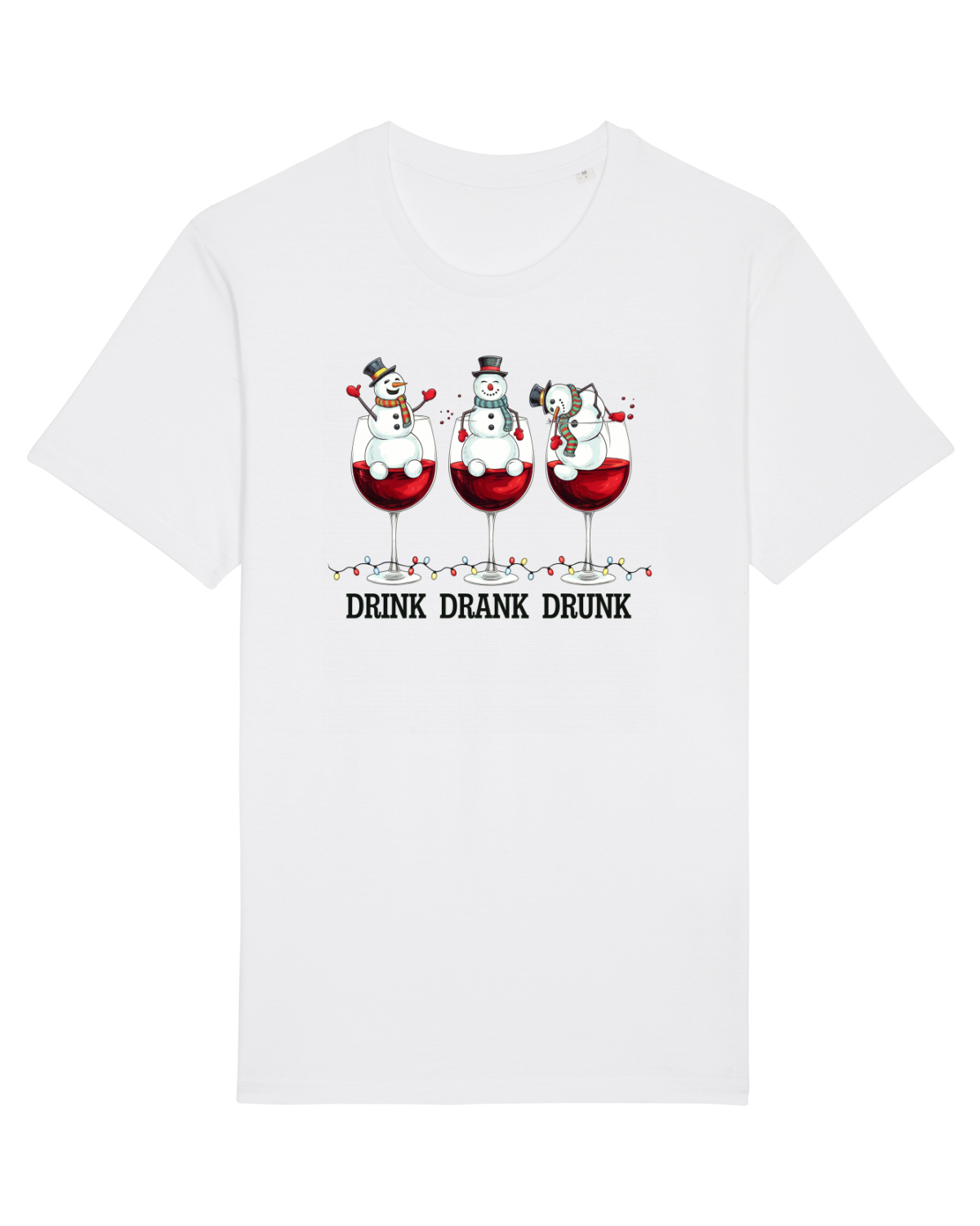 Tricou mânecă scurtă Unisex Rocker White