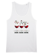 cu vin si umor de  Crăciun - Drink drank drunk snowmen Maiou Bărbat Runs