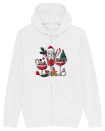 cu vin si umor de  Crăciun - Sweet Wine Christmas Hanorac cu fermoar Unisex Connector