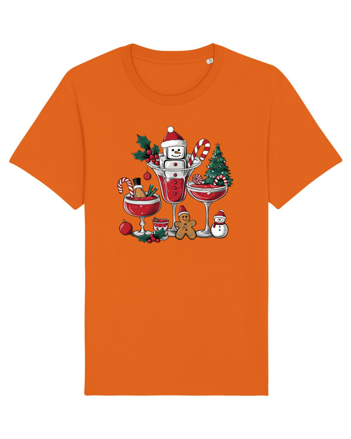 Tricou mânecă scurtă Unisex Rocker Bright Orange