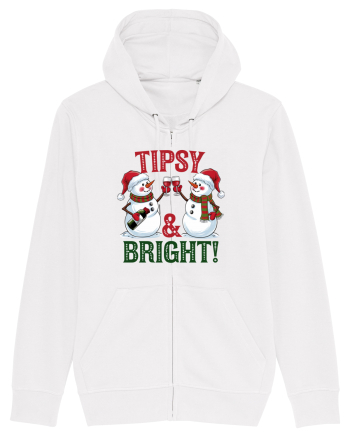 cu vin si umor de  Crăciun - Tipsy and bright White