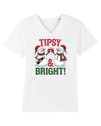 cu vin si umor de  Crăciun - Tipsy and bright White