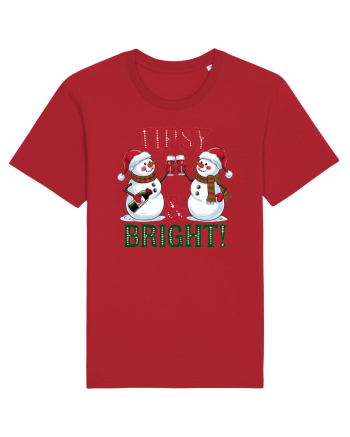 cu vin si umor de  Crăciun - Tipsy and bright Red