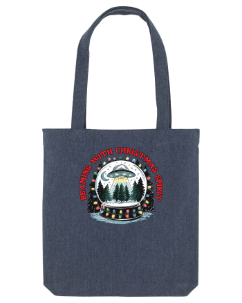 Crăciun extraterestru - Beaming with Christmas spirit Midnight Blue
