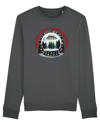 Crăciun extraterestru - Beaming with Christmas spirit Anthracite