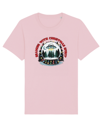 Crăciun extraterestru - Beaming with Christmas spirit Cotton Pink