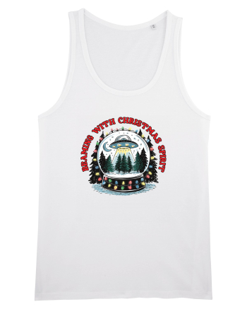 Crăciun extraterestru - Beaming with Christmas spirit White