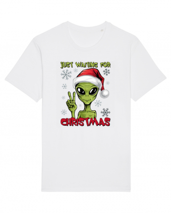 Crăciun extraterestru - Just waiting for Christmas White