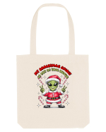 Crăciun extraterestru - My Christmas spirit is out of this world Sacoșă textilă
