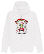 Crăciun extraterestru - My Christmas spirit is out of this world Hanorac cu fermoar Unisex Connector