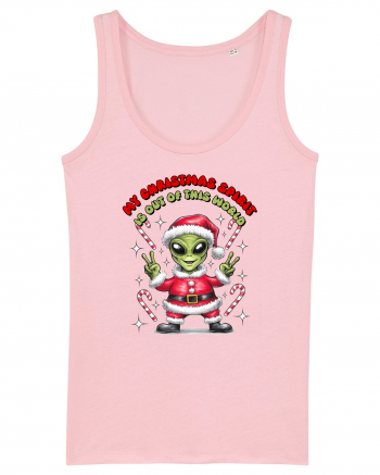 Crăciun extraterestru - My Christmas spirit is out of this world Cotton Pink