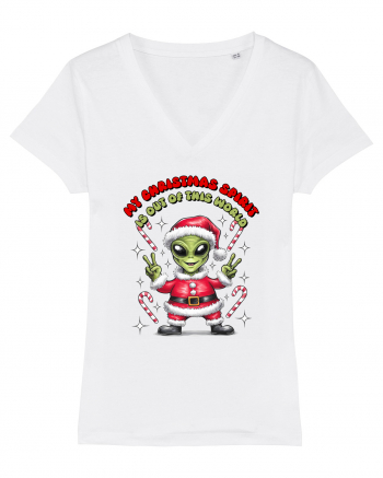 Crăciun extraterestru - My Christmas spirit is out of this world White