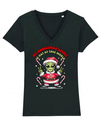 Crăciun extraterestru - My Christmas spirit is out of this world Black