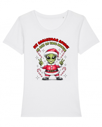 Crăciun extraterestru - My Christmas spirit is out of this world White