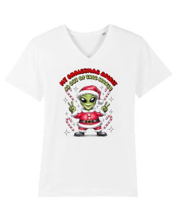 Crăciun extraterestru - My Christmas spirit is out of this world White