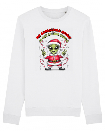 Crăciun extraterestru - My Christmas spirit is out of this world White