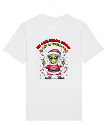 Crăciun extraterestru - My Christmas spirit is out of this world White