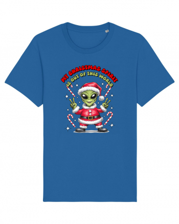 Crăciun extraterestru - My Christmas spirit is out of this world Royal Blue