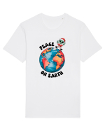 Crăciun extraterestru - Peace on Earth Tricou mânecă scurtă Unisex Rocker