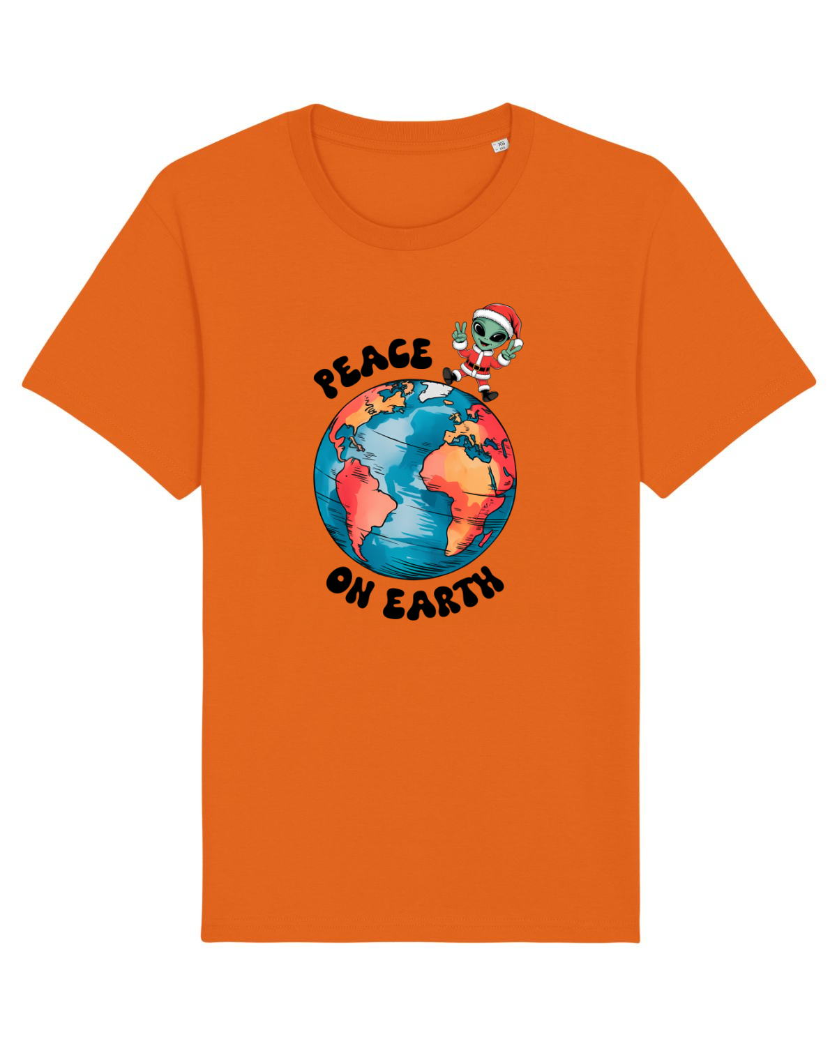 Tricou mânecă scurtă Unisex Rocker Bright Orange
