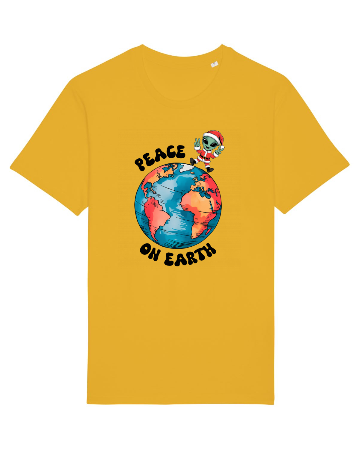 Tricou mânecă scurtă Unisex Rocker Spectra Yellow