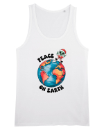 Crăciun extraterestru - Peace on Earth Maiou Bărbat Runs