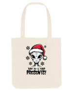Crăciun extraterestru - Take me to your presents Sacoșă textilă