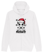 Crăciun extraterestru - Take me to your presents Hanorac cu fermoar Unisex Connector