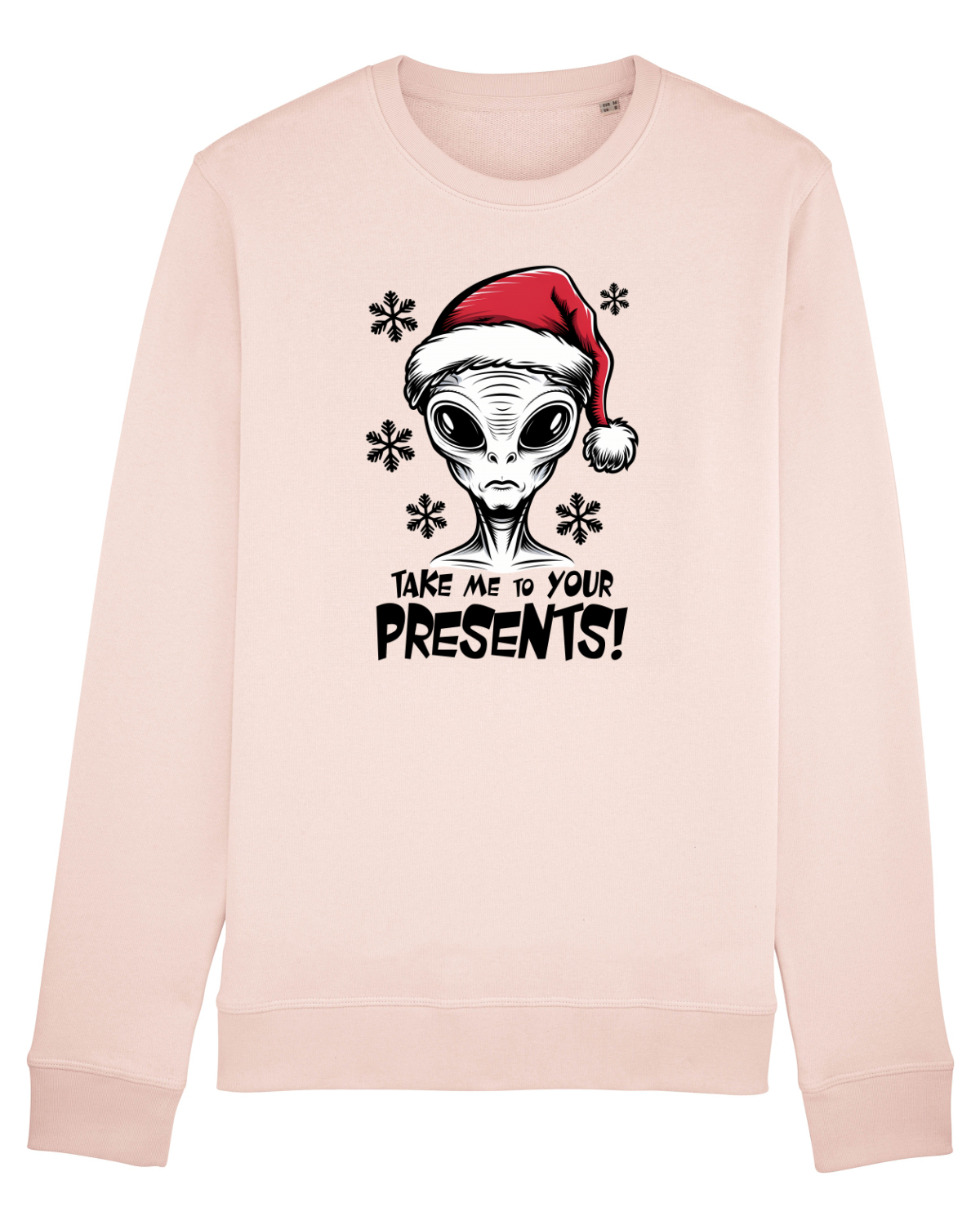 Bluză mânecă lungă Unisex Rise Candy Pink