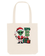 Crăciun extraterestru - UFO ho ho Sacoșă textilă