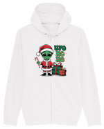 Crăciun extraterestru - UFO ho ho Hanorac cu fermoar Unisex Connector
